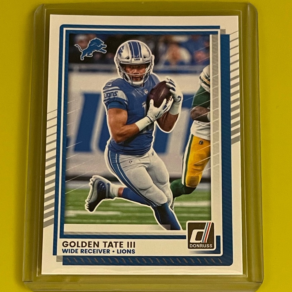 Golden Tate III #174 2025 Panini Donruss Football Trading Card